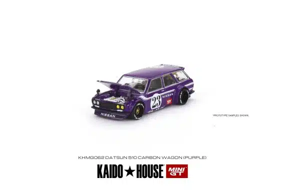MINI GT Kaidohouse x MINI GT No.062 Datsun KAIDO 510 Wagon CARBON FIBER V1 KHMG062
