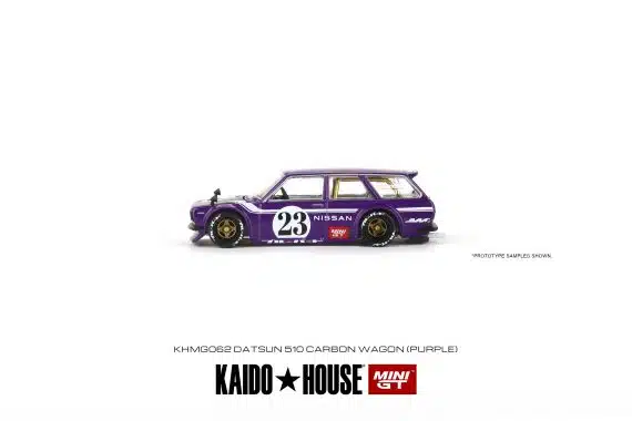 MINI GT Kaidohouse x MINI GT No.062 Datsun KAIDO 510 Wagon CARBON FIBER V1 KHMG062