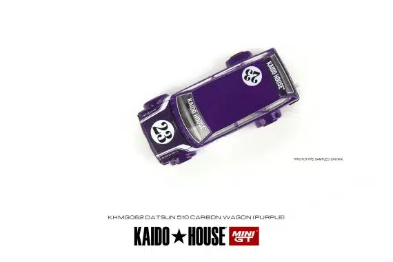 MINI GT Kaidohouse x MINI GT No.062 Datsun KAIDO 510 Wagon CARBON FIBER V1 KHMG062