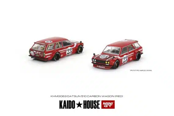 MINI GT Kaidohouse x MINI GT No.063 Datsun KAIDO 510 Wagon CARBON FIBER V2 KHMG063