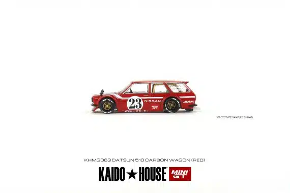 MINI GT Kaidohouse x MINI GT No.063 Datsun KAIDO 510 Wagon CARBON FIBER V2 KHMG063