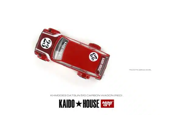 MINI GT Kaidohouse x MINI GT No.063 Datsun KAIDO 510 Wagon CARBON FIBER V2 KHMG063