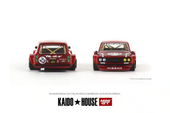 MINI GT Kaidohouse x MINI GT No.063 Datsun KAIDO 510 Wagon CARBON FIBER V2 KHMG063