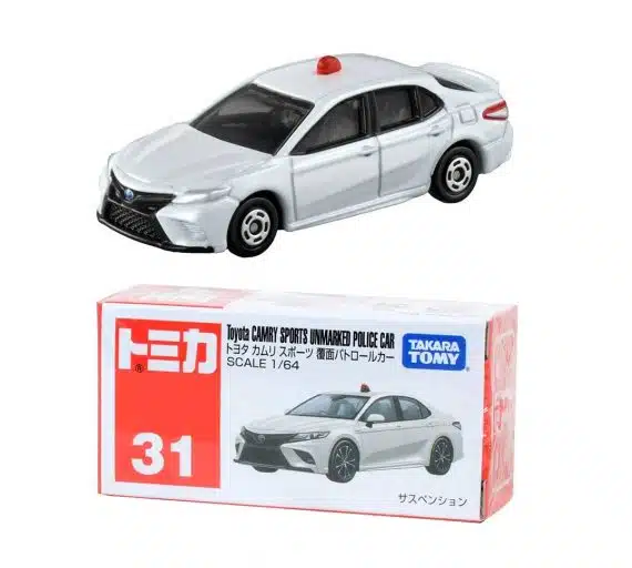 Takara Tomy Tomica No.31 Toyota Camry Sports Unmarked Police Car