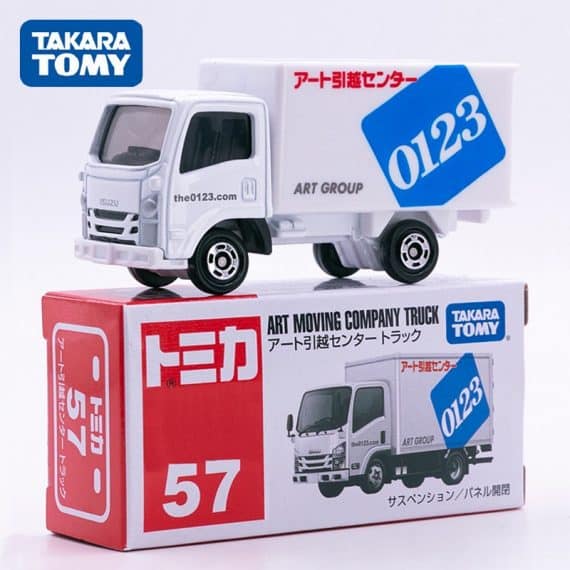 Takara Tomy Tomica No.57 Art Moving Company Truck