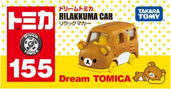 Takara Tomy Tomica Dream Tomica No.155 Rilakkuma Car