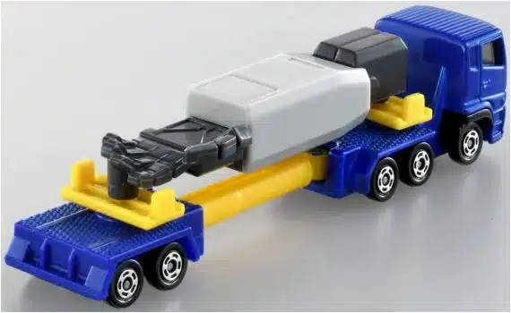 Takara Tomy Tomica Long Type No.140 Mitsubishi Fuso Super Great Pole Trailer