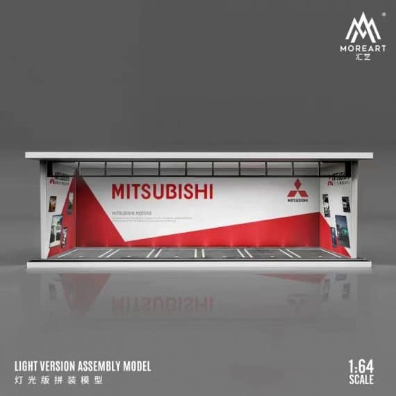 MOREART 1/64 Mitsubishi Parking Garage Diorama with LED lights