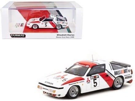 Tarmac Works 1/64 Hobby64 Mitsubishi Starion Macau Guia Race 1988