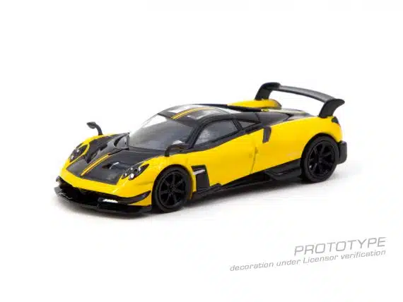 Tarmac Works 1/64 GLOBAL64 Pagani Huayra BC Giallo Limone T64G-TL014-YL