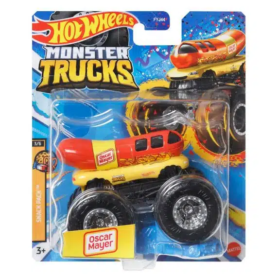 Hot Wheels Monster Trucks Snack Pack Oscar Mayer