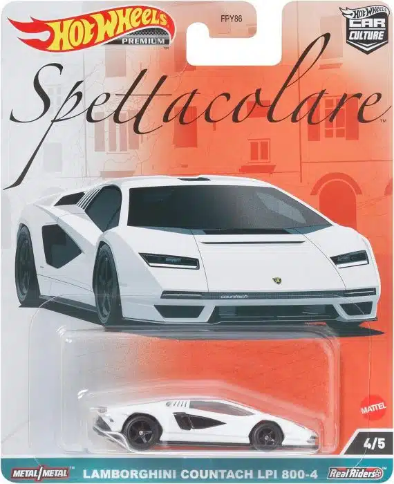 Hot Wheels Premium Car Culture Spettacolare - Countach LPI 800-4