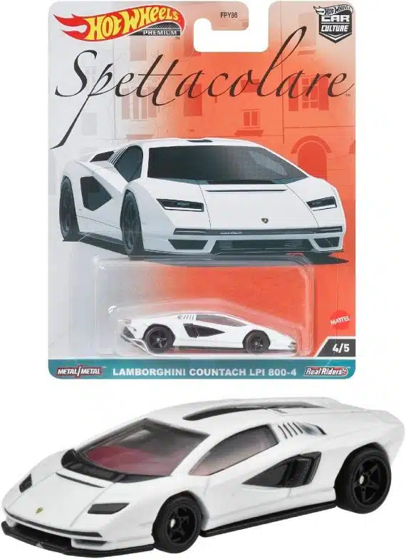 Hot Wheels Premium Car Culture Spettacolare - Countach LPI 800-4