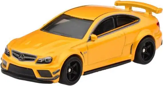 Hot Wheels Premium Boulevard '12 Mercedes-Benz C63 AMG Coupe Black Series