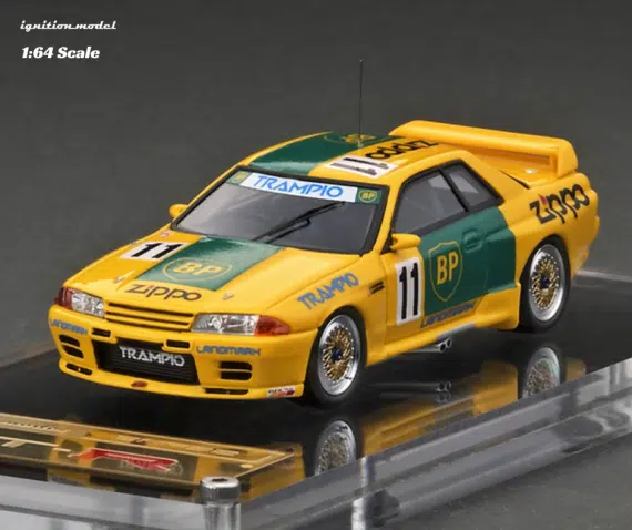 ignition model 1/64 BP OIL TRAMPIO GT-R (#11) 1993 JTC With RB26 Engine GrA IG2693