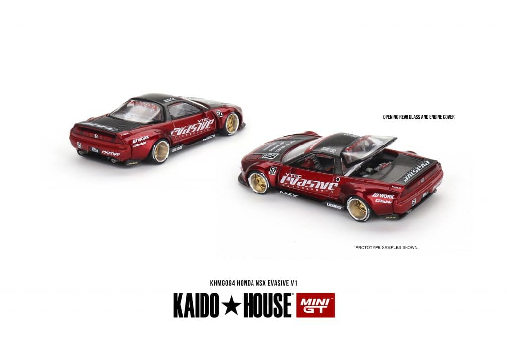 MINI GT Kaidohouse x MINI GT Honda NSX Evasive V1 KHMG094