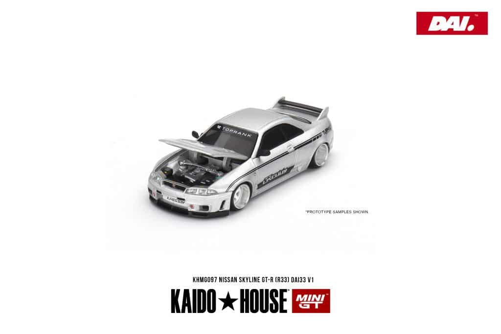 MINI GT Nissan Skyline GT-R (R33) DAI33 V1 KHMG097