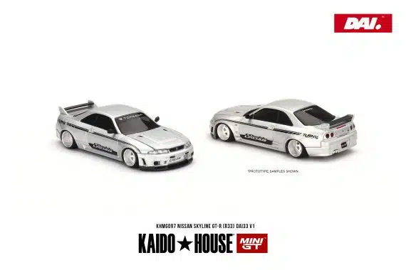 MINI GT Nissan Skyline GT-R (R33) DAI33 V1 KHMG097