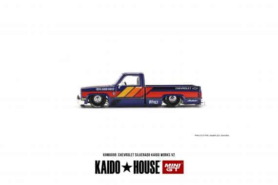 MINI GT Chevrolet Silverado KAIDO WORKS V2 KHMG099