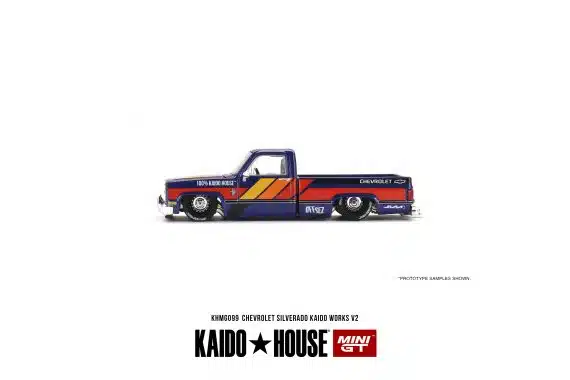 MINI GT Chevrolet Silverado KAIDO WORKS V2 KHMG099