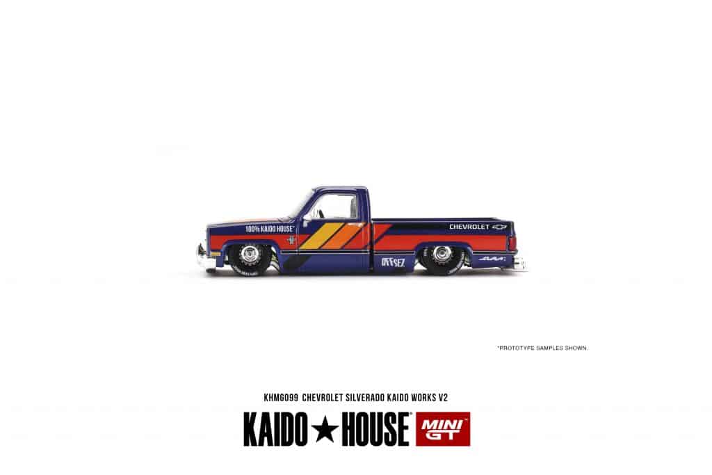 MINI GT Chevrolet Silverado KAIDO WORKS V2 KHMG099