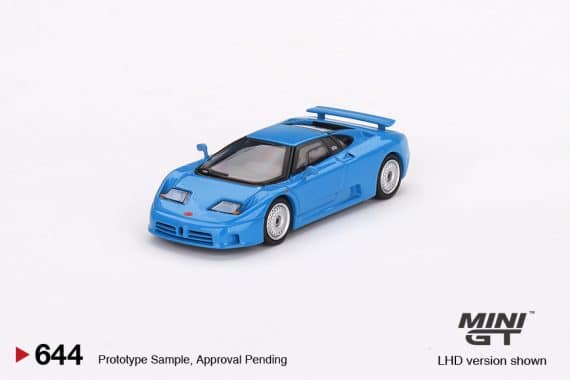 MINI GT No.644 Bugatti EB110 GT Blu Bugatti MGT00644