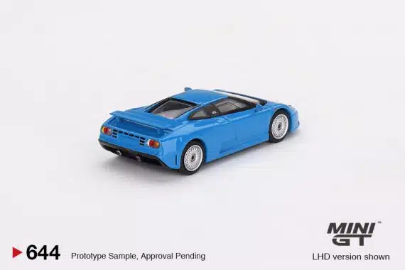 MINI GT No.644 Bugatti EB110 GT Blu Bugatti MGT00644