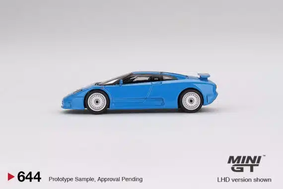 MINI GT No.644 Bugatti EB110 GT Blu Bugatti MGT00644