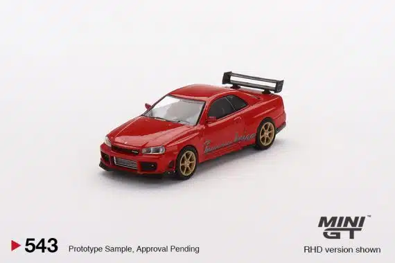 MINI GT No.543 Nissan Skyline GT-R Tommykaira R-z Red RHD MGT00543