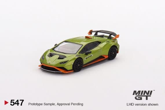 MINI GT No.547 Lamborghini Huracán STO Verde Citrea MGT00547