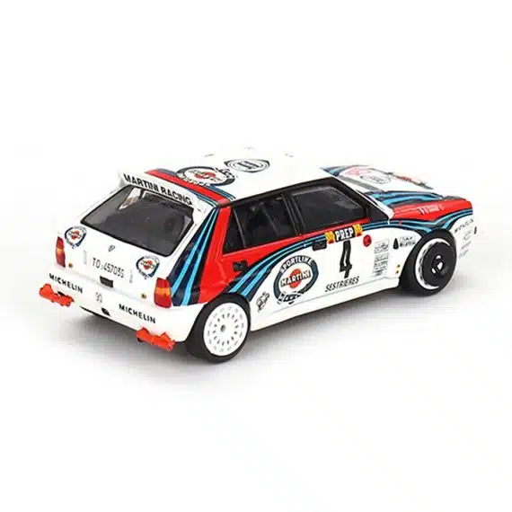 MINI GT Lancia Delta HF Integrale Evoluzione 1992 Rally MonteCarlo Martini Racing 4 sets Cars Set Limited Edition 5000 Set MGTS0002