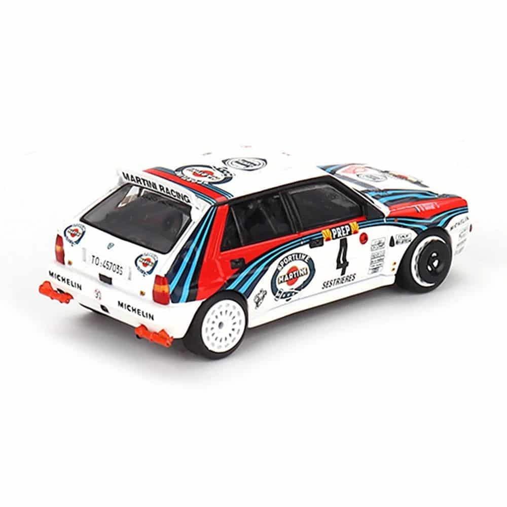MINI GT Lancia Delta HF Integrale Evoluzione 1992 Rally MonteCarlo Martini Racing 4 sets Cars Set Limited Edition 5000 Set MGTS0002