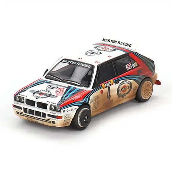 MINI GT Lancia Delta HF Integrale Evoluzione 1992 Rally MonteCarlo Martini Racing 4 sets Cars Set Limited Edition 5000 Set MGTS0002