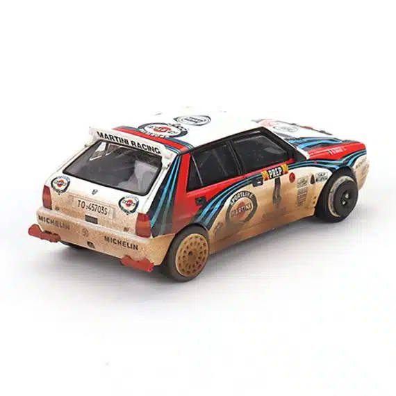 MINI GT Lancia Delta HF Integrale Evoluzione 1992 Rally MonteCarlo Martini Racing 4 sets Cars Set Limited Edition 5000 Set MGTS0002