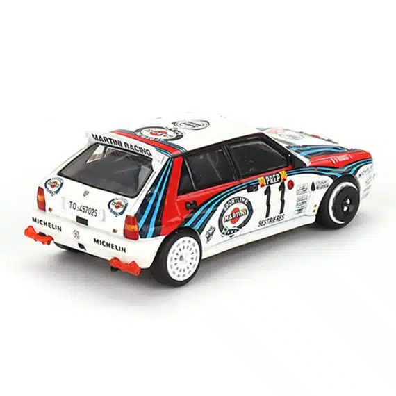 MINI GT Lancia Delta HF Integrale Evoluzione 1992 Rally MonteCarlo Martini Racing 4 sets Cars Set Limited Edition 5000 Set MGTS0002