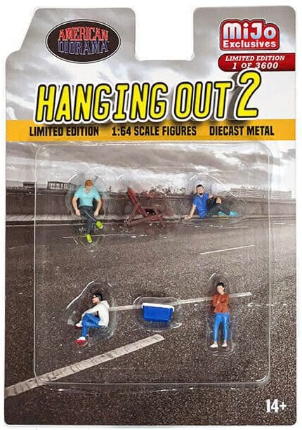 American Diorama 1/64 miJo Exclusives Hanging Out 2 Limited Edition AD-76518MJ