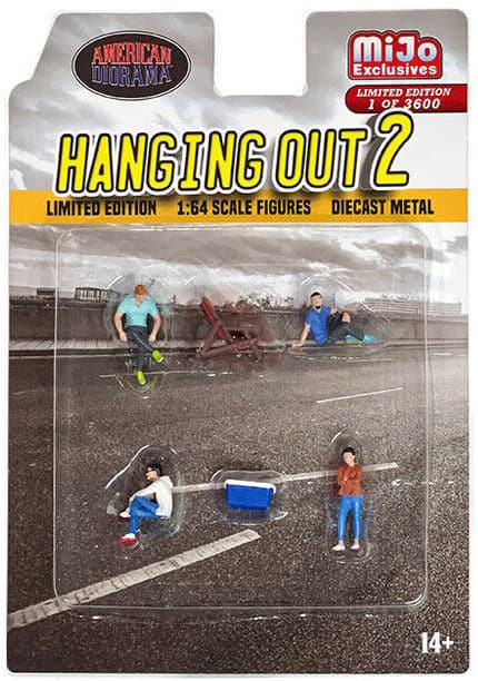 American Diorama 1/64 miJo Exclusives Hanging Out 2 Limited Edition AD-76518MJ