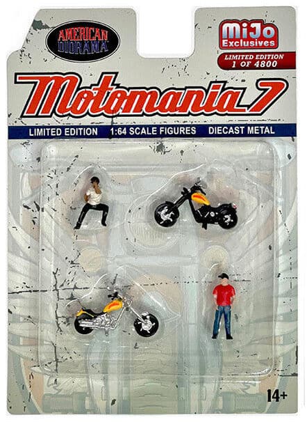 American Diorama 1/64 miJo Exclusives Motomania 7 Limited Edition AD-76520MJ