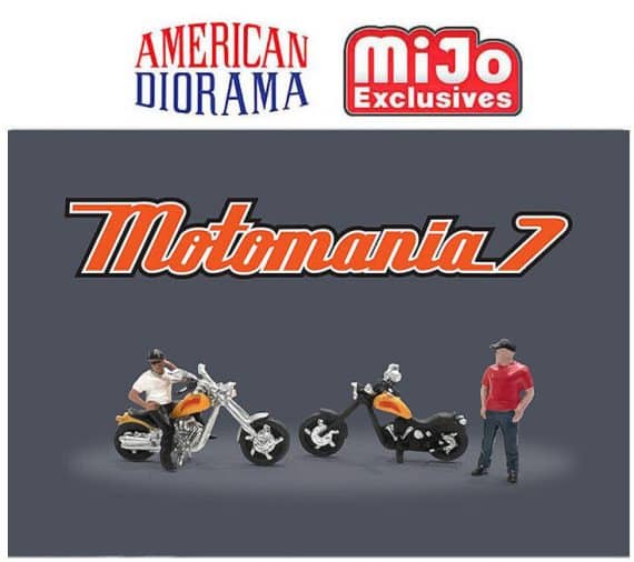 American Diorama 1/64 miJo Exclusives Motomania 7 Limited Edition AD-76520MJ