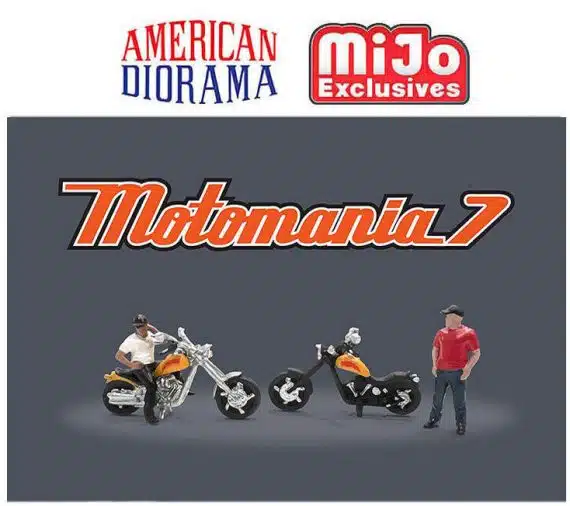 American Diorama 1/64 miJo Exclusives Motomania 7 Limited Edition AD-76520MJ