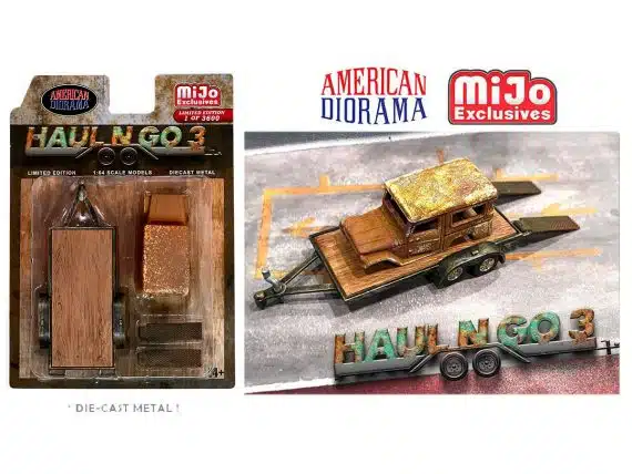 American Diorama 1/64 miJo Exclusives Haul N Go 3 Limited Edition AD-76522MJ