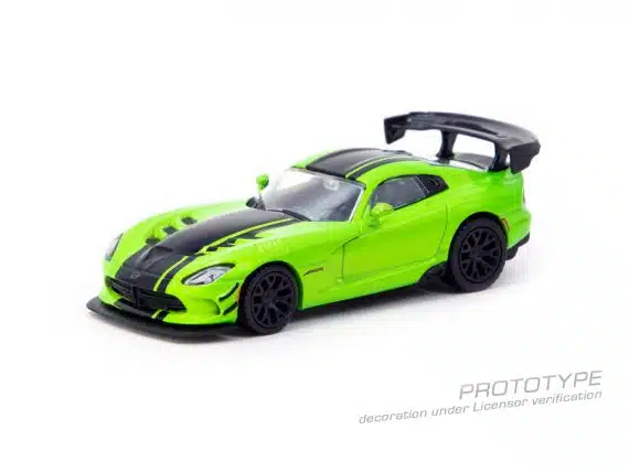 Tarmac Works 1/64 GLOBAL64 Dodge Viper ACR Extreme Green Metallic T64G-TL028-GR