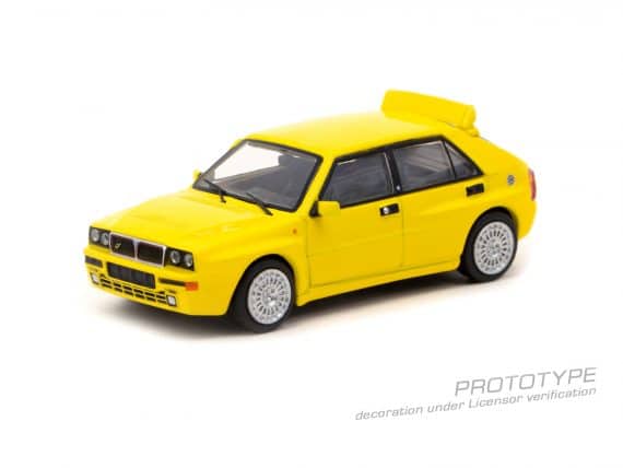 Tarmac Works 1/64 ROAD64 Lancia Delta HF integrale Giallo Ginestra T64R-TL049-GG