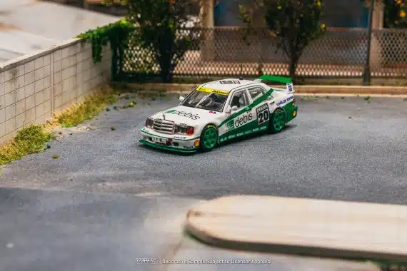 Tarmac Works 1/64 HOBBY64 Mercedes-Benz 190 E 2.5-16 Evolution II DTM 1991 Michael Schumacher T64-024-91DTM20