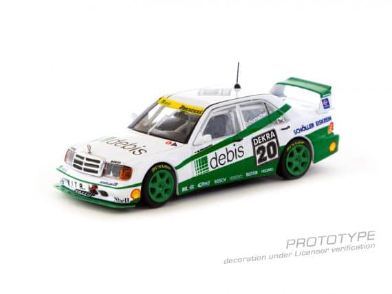 Tarmac Works 1/64 HOBBY64 Mercedes-Benz 190 E 2.5-16 Evolution II DTM 1991 Michael Schumacher T64-024-91DTM20