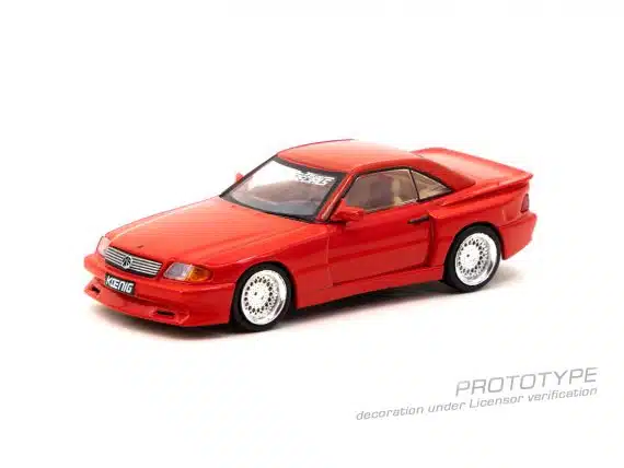 Tarmac Works GLOBAL64 Mercedes-Benz SL 500 Koenig Specials Red T64G-045-RE