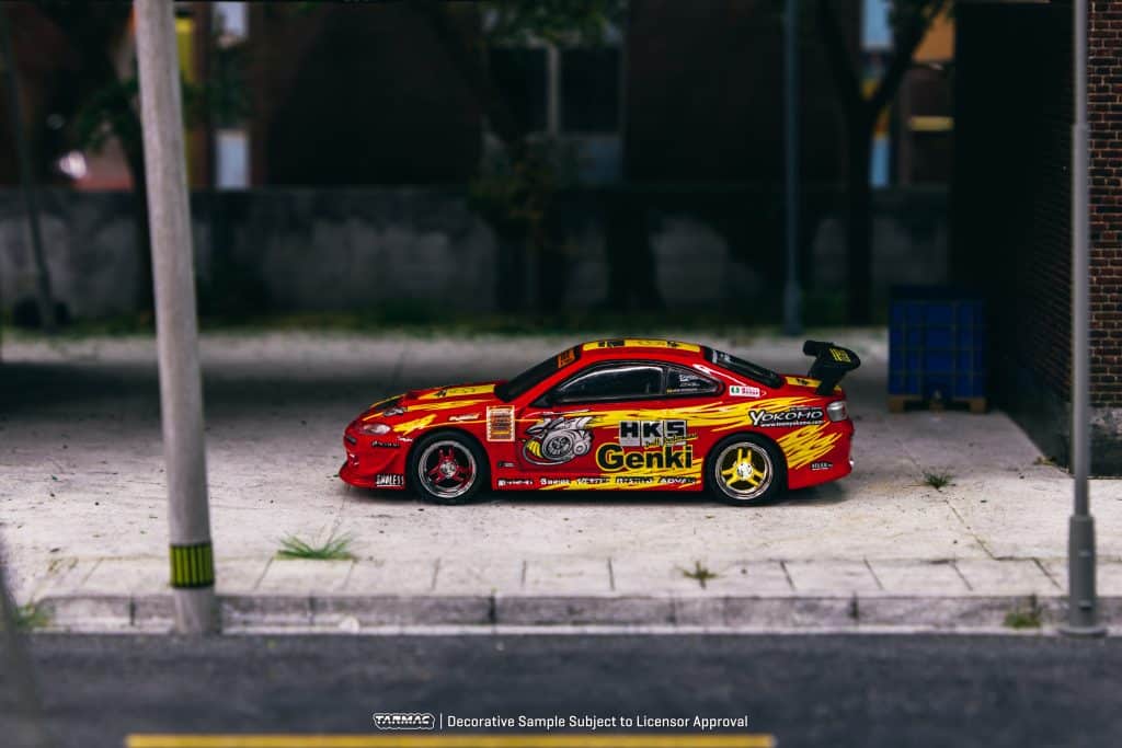 Tarmac Works GLOBAL64 HKS Hyper Silvia RS-2 T64G-023-HKS