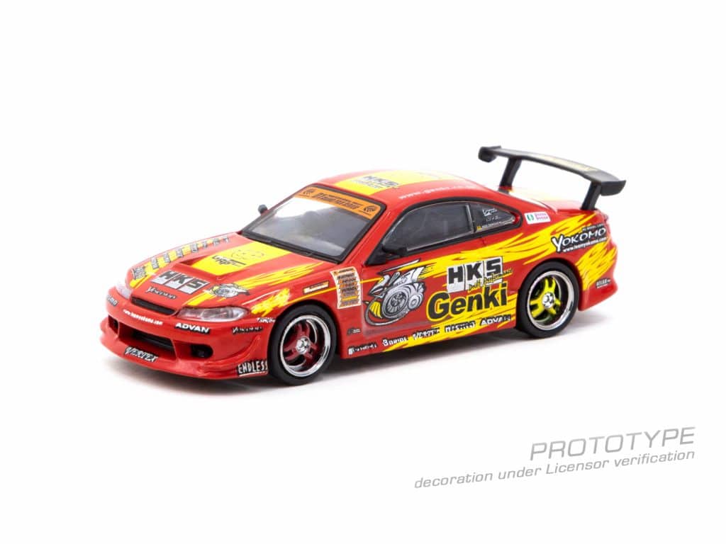 Tarmac Works GLOBAL64 HKS Hyper Silvia RS-2 T64G-023-HKS