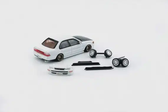 BM Creations 1:64 Toyota Corolla AE100 Colour: Pearl White (JDM version) 64B0335