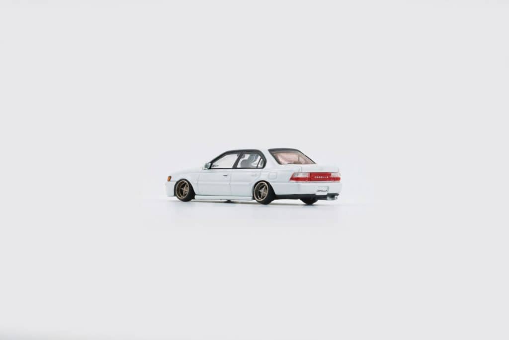 BM Creations 1:64 Toyota Corolla AE100 Colour: Pearl White (JDM version) 64B0335